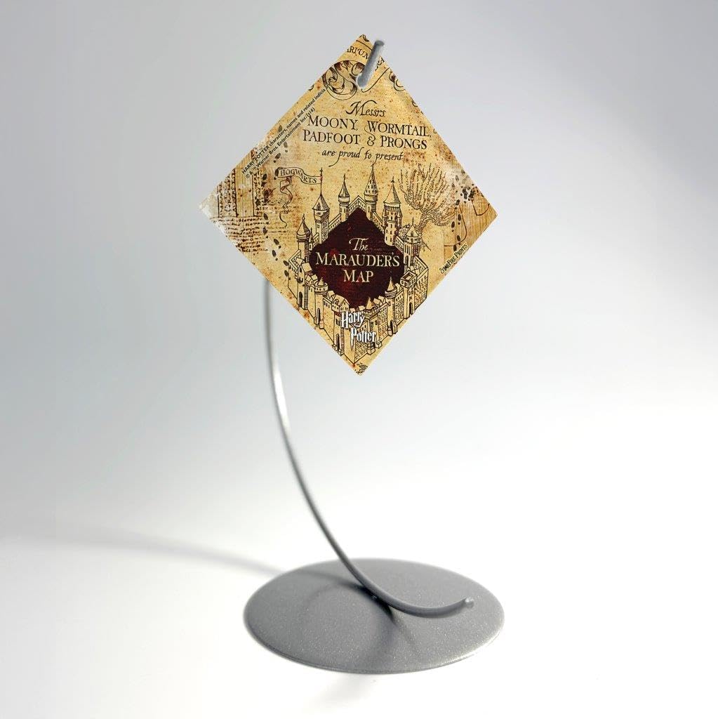 Harry Potter Marauder's Map I Solemnly Swear 3.5 in Starfire Glass Art image 3