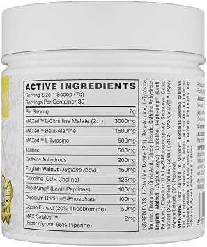 Naughty Boy Menace V2 Pre Workout Powder - High Stim Pre-Workout Supplement for Energy, Focus, Pump & Performance, Gym Training & Endurance - [ 30 Servings ] (Pina Colada)