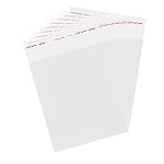 200 Pack Sealing Cellophane Bags - Clear Cookie Bags Resealable, Self Adhesive for Packaging Gifts, Cookies - Candy Bags, Jewelry Bags, Sample Bags - 4X6 Inch