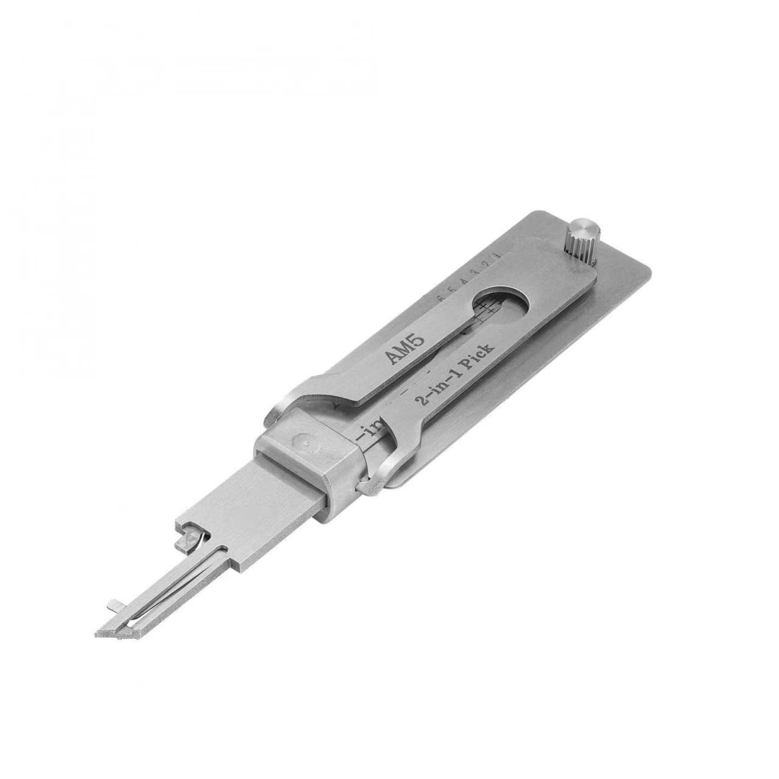 Strumenti 2-in-1 per scassinare e decodifica serrature Strumenti in acciaio inox per fabbro che permettono la decodifica e lo sblocco con un solo utensile (M1/MS2)