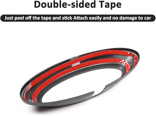 Miniatura 6 de Emblema ABS para portón trasero para Ford Ranger Wildtrak T6 T7 T8 2015-2022 Cubierta del logotipo de la puerta trasera del automóvil, calcomanía