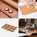 SIYI-XIU 4Pcs Teflón de Lámina de Hornear Papel de Horno Reutilizable para...