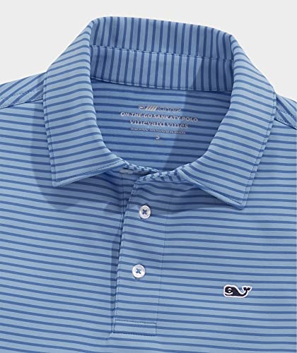 Image of Vineyard Vines Kids Bradley Stripe Sankaty Polo (Toddler /Little Kids /Big Kids)