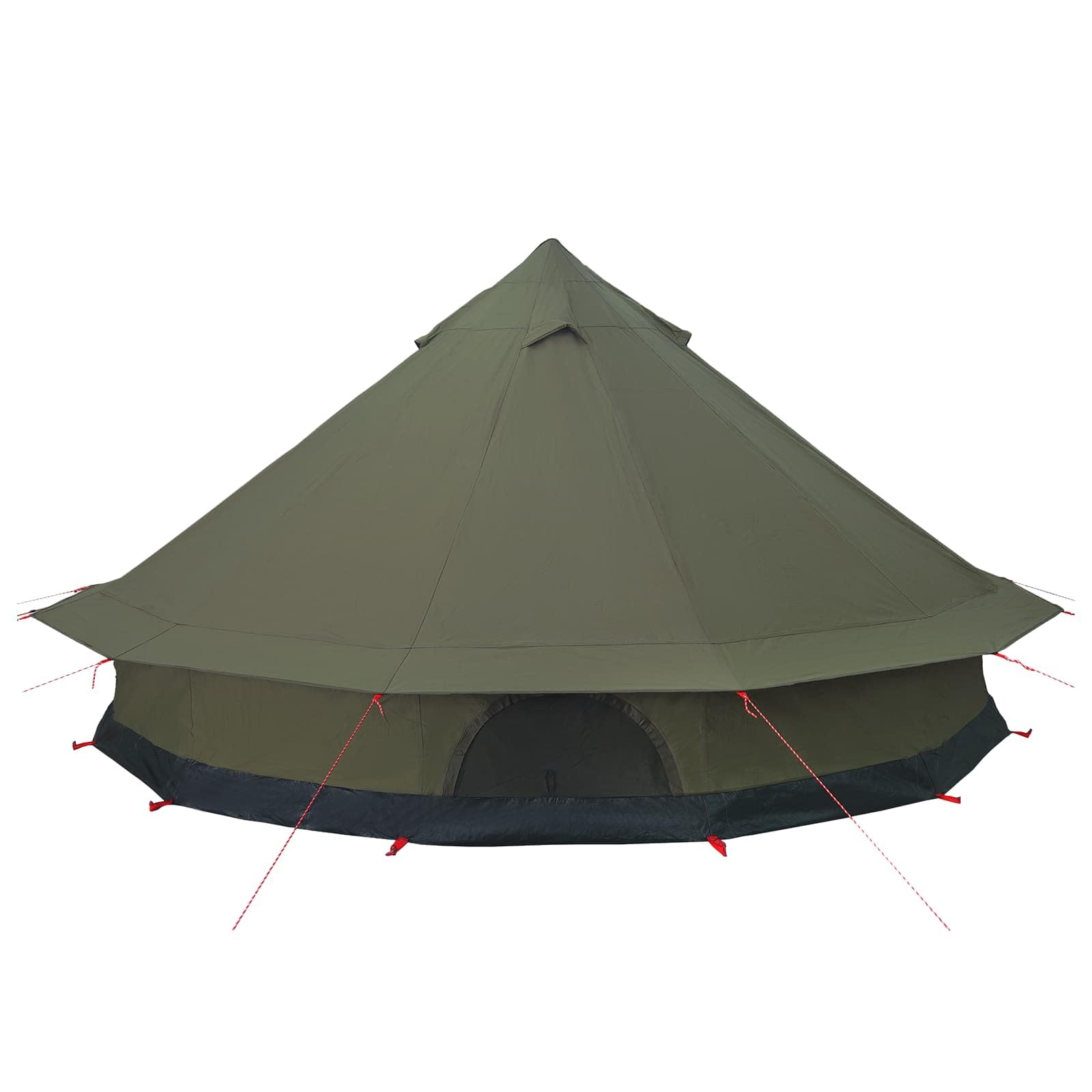 Tenda Familiare Policotone Marrone 6 Persone