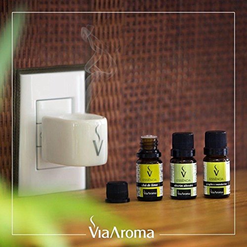 Aromatizador Elétrico Difusor Ambiente com Essência Lavanda Francesa 10ml - Via Aroma