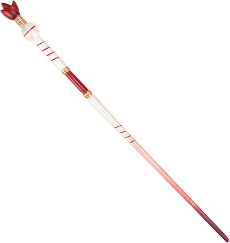 Cottage Garden Aristocrat Fire - Varita mágica coleccionable de resina de 13.75 pulgadas para cosplay disponible en Yaxa Venezuela