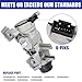 Ignition Lock Cylinder Compatible with Volkswagen Jetta 2.5 GTI MK5 Rabbit Golf EOS Tiguan Audi A3 R8 Ignition Starter Switch W/Intelligent Key Shell Replace 1K0905851B Starter Switch Lock Cylinder