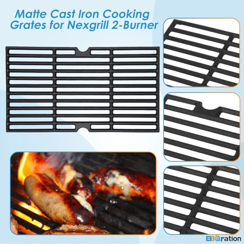 Image of Replacement Parts Kit for Nexgrill 2-Burner 720-0864 720-0864M, Grill Parts Kit for Megamaster 720-0864MA, Grill Grate Kit for Nexgrill Replacement Parts