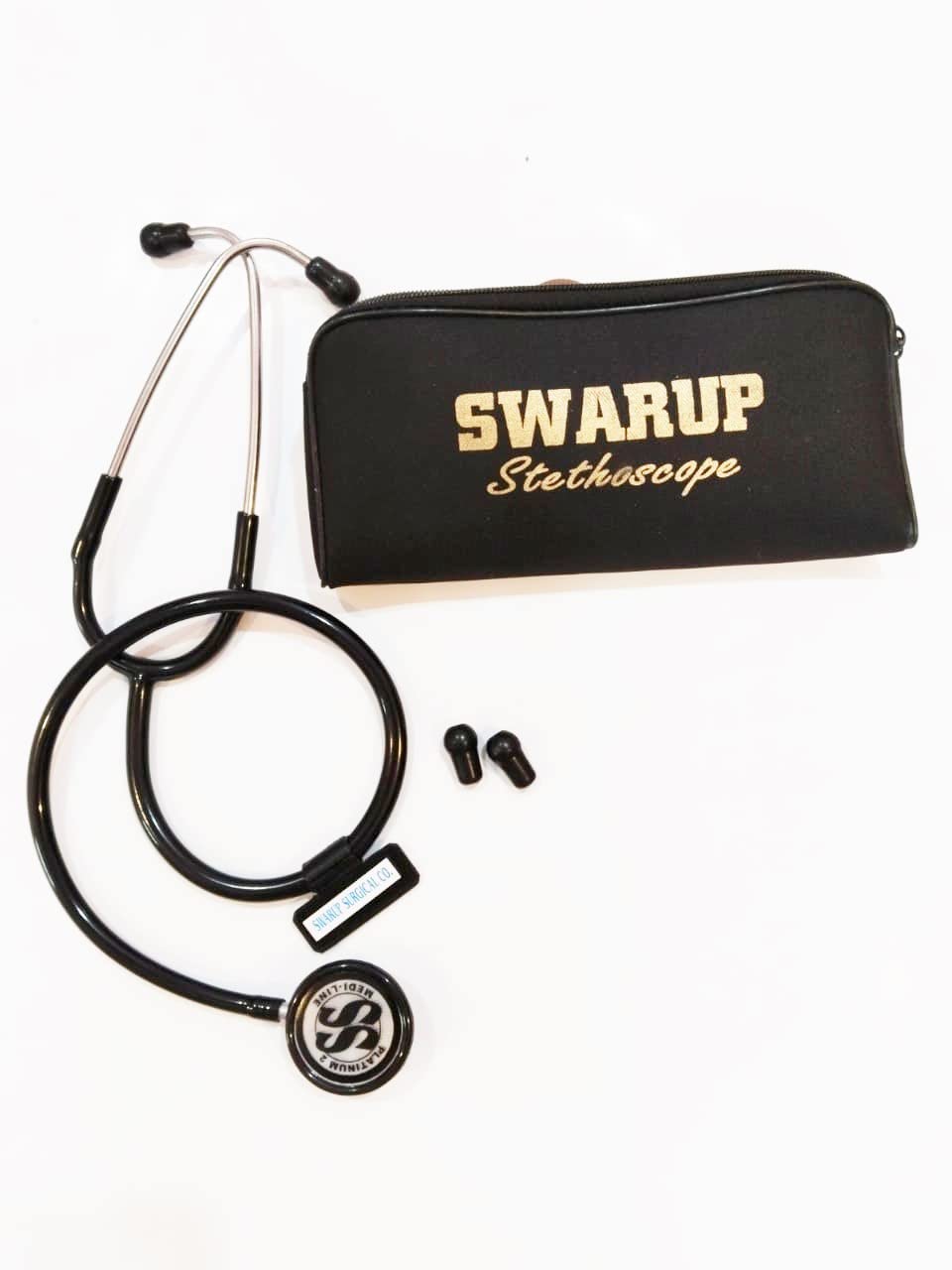 Swarup surgical Stethoscope complete set with bag- for Doctors and Medical Students & Professional (B0BRT7BTPV) Amazon Price History, Amazon Price Tracker