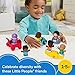 Little People Toddler Toys Play for All Figure and Accessory Pack 9-Piece Set for Pretend Play Ages 1+ Years
