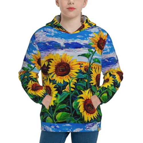 Lemon Kid Hoodies Boys Sweatshirts Girls Pullover with Pocket