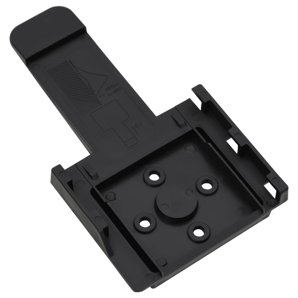 vidaXL Rueda Jockey con 1 Abrazadera Partida y Calzos de Ruedas, Remolque Telescópico, Cierre de Remolque, Accesorios para Coche Caravana, 48 mm