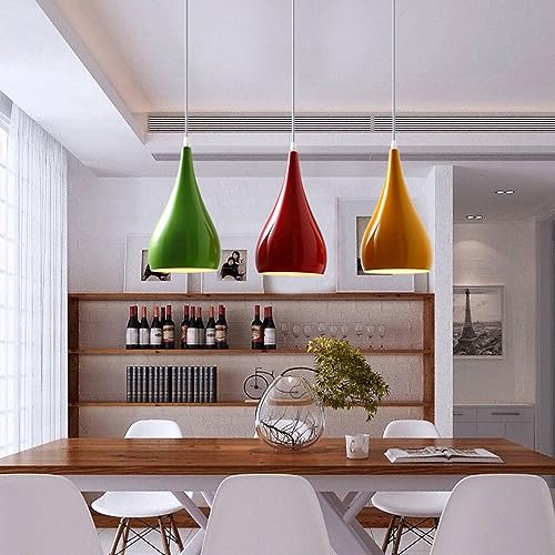 Lampe suspendue design chapeau créatif en métal à tête unique E27 - 2