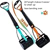 ienjoyed 2-Piece Pooper Scooper for Large Medium & Small Dogs Heavy Duty,Long Handled Dog Poop Scooper for Grass,Durable Dog Poop Pick Up Tool #3