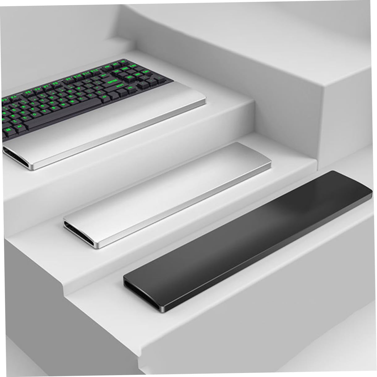 Veemoon Repose-poignet Ergonomique Pour Clavier Base Stable Antidérapante Surface Lisse Confortable Soulageant La Fatigue Poignet