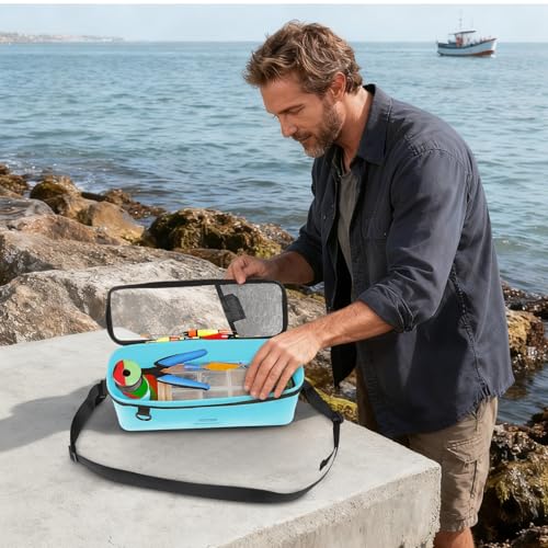 Sac de matériel de pêche imperméable, porte-équipement de haute résistance