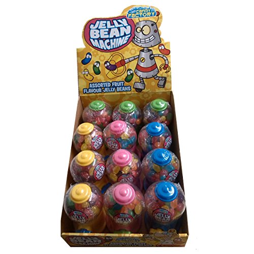 12 x Mini Jelly Beans Machine - Fun Sweets Dispenser - Wholesale Bulk Buy