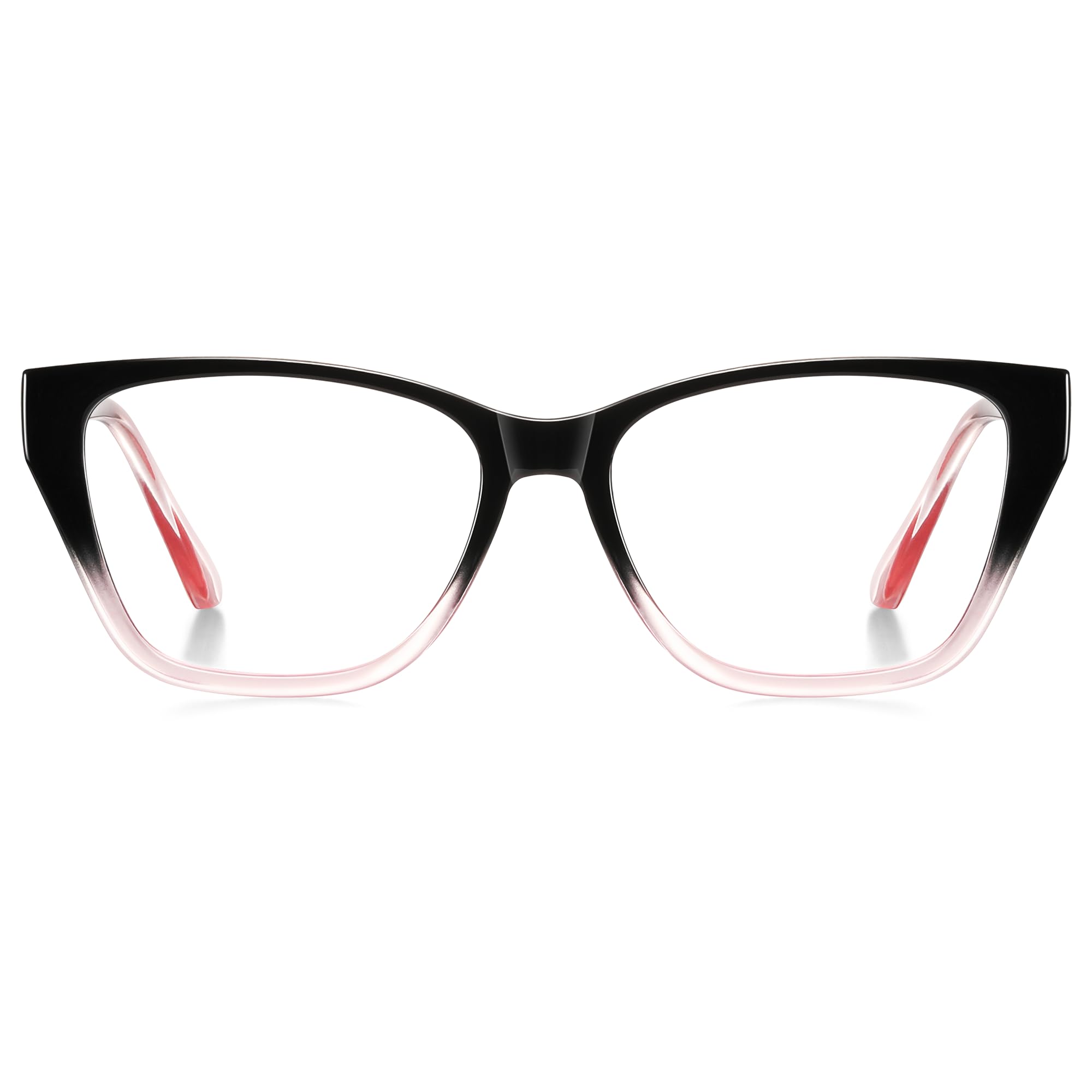 FancyFlower Cateye Reading Glasses for Women - Midnight Blush 1.0x Readers