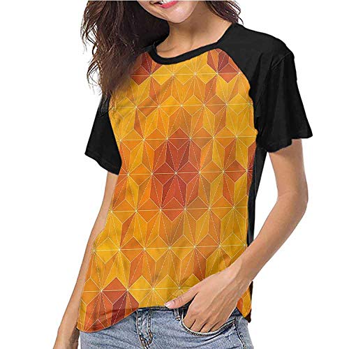 Psychedelic Casual Tops Tees S-XXL(This is for Size Large) Triangular Cube Forms Print