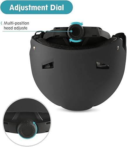 Miniatura 5 de Casco de bicicleta de patineta para adultos, rodilleras, coderas, muñequeras, equipo de protección, conjunto de cascos para adolescentes para