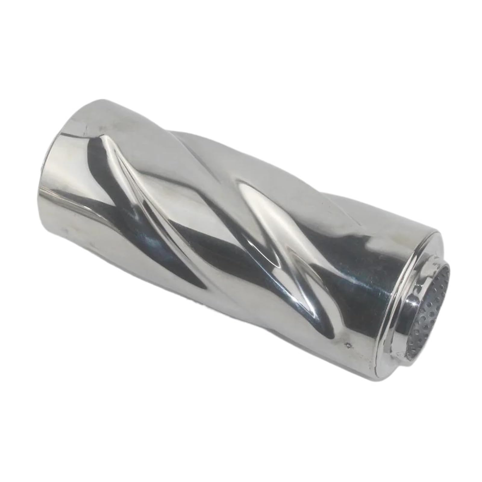 Escape Tubo De Silenciador Tubo De Escape Universal Modificado Acero Inoxidable Con Silenciador En Espiral Para Coche El Tambor Tail Pipe TuberíA De Escape(63mm)