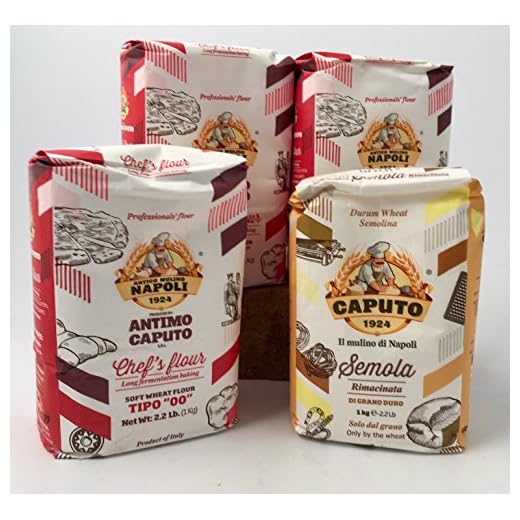 Molino Antimo Caputo Napoli Molino antimo caputo '00' harina + harina de semola (3 + 1 bolsitas)