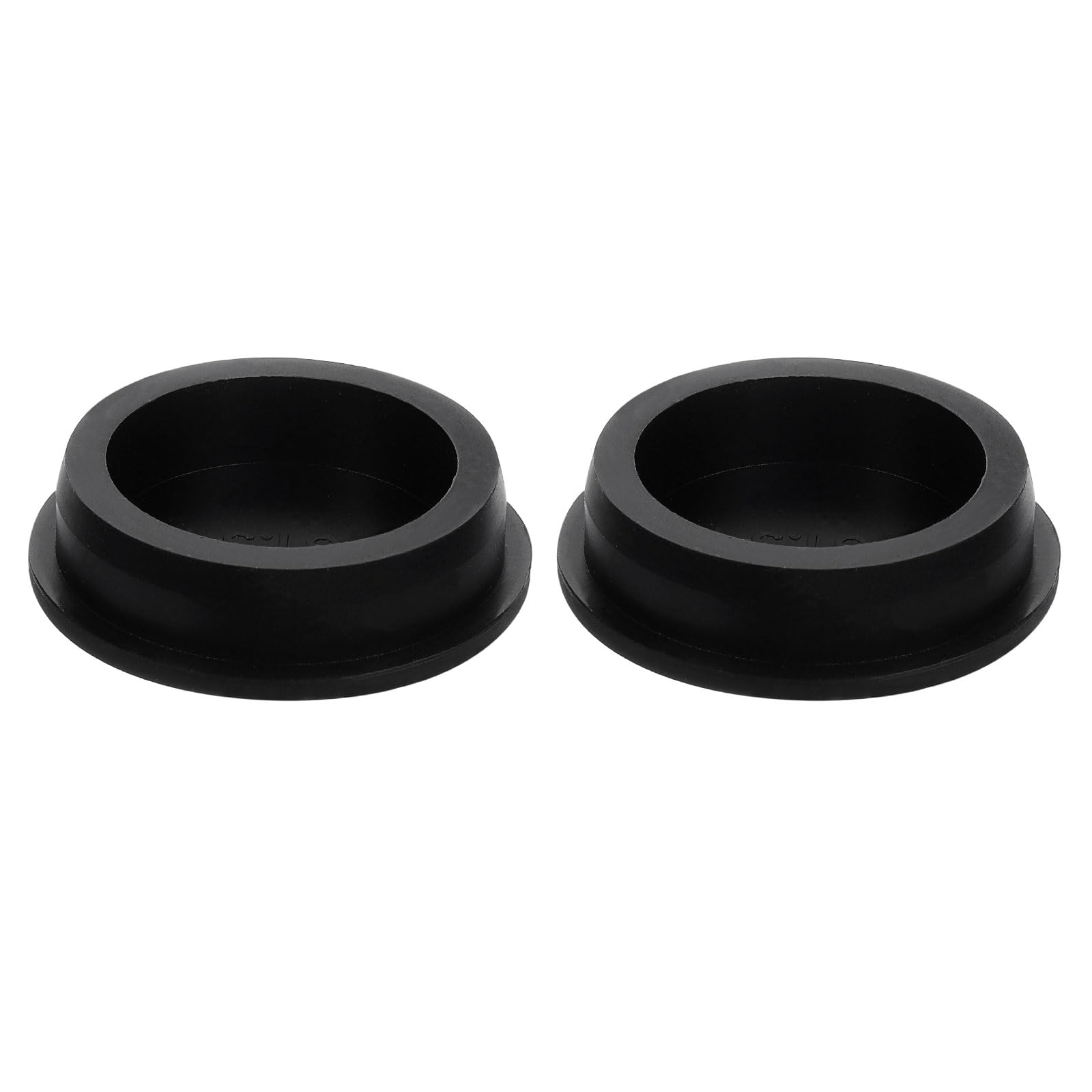 uxcell 2 Pcs Black Plug Holes, Waterproof Rubber Button Plug for 51mm / 2.01" Hole