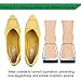 5 Pairs Medial & Lateral Heel Wedge Silicone Insoles - Corrective Adhesive Shoe Inserts for Foot Alignment, Knock Knee Pain, Bow Legs, Osteoarthritis for Men and Women