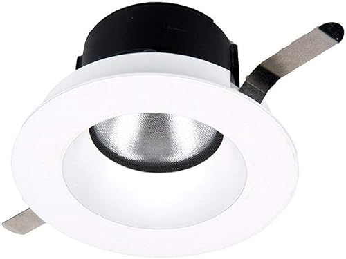 Miniatura 6 de WAC Lighting R2ARDT-W927-BKWT Aether - Moldura redonda de 2 pulgadas con luz LED de motor y LED, haz ancho de 50 grados, negroblanco