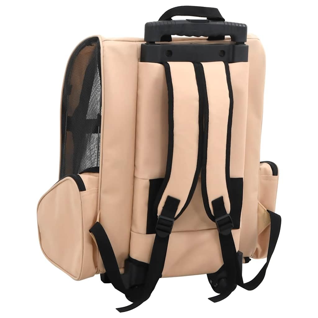 vidaXL Chariot Polyvalent Pliable pour Animaux de Compagnie Sac de Transport