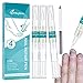 Produktbild MayBeau Nagelpflege Stift 3+1 Stücke Nagel Behandlung Nagelpflege pflegend Nagelpflege für Reparatur gebrochene Nägel lass Fuß und Hand gesunde Nail Treatment