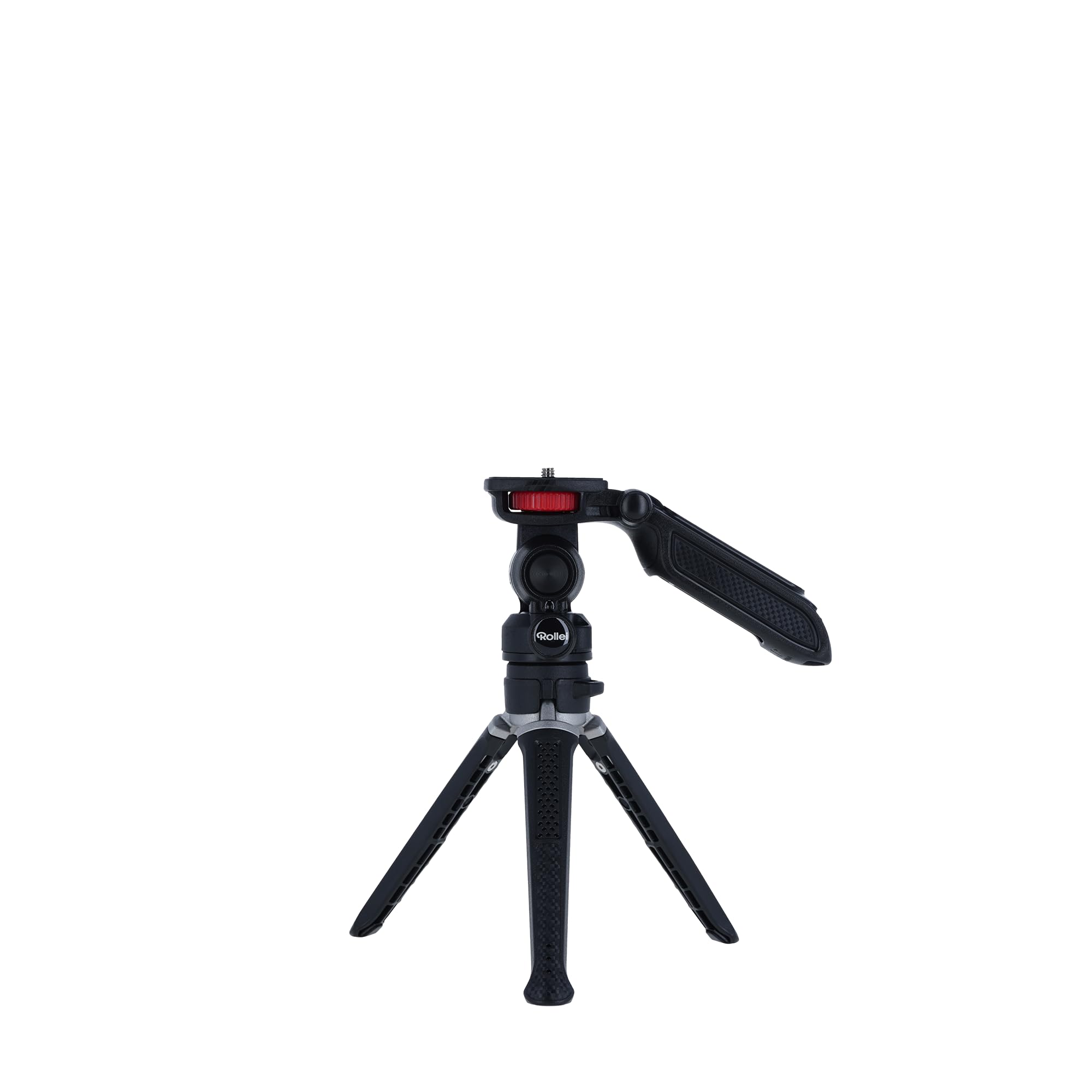 Rollei Creator Grip – ministatyw: elastyczny statyw 3 w 1 do pierwszorzędnych zdjęć z obrotową głowicą 360°, uchwyt na aparat kompaktowy i uchwyt na smartfon!