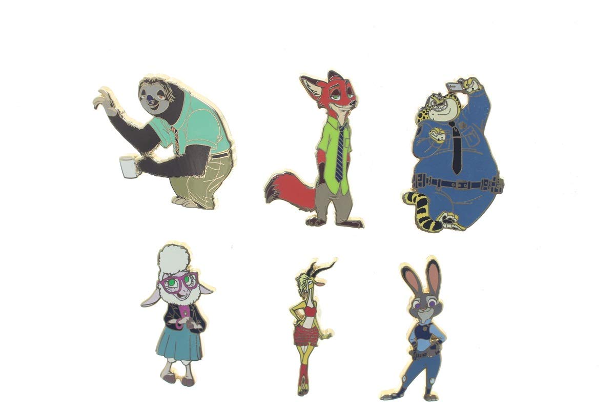 byDisney Zootopia Booster 6 Pin Set