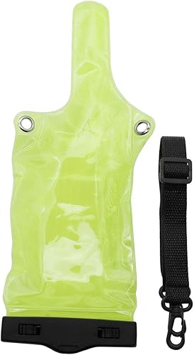 Miniatura 3 de Bolsa impermeable impermeable de dos vías para Motorola Kenwood Midland Walkie Talkie (verde)