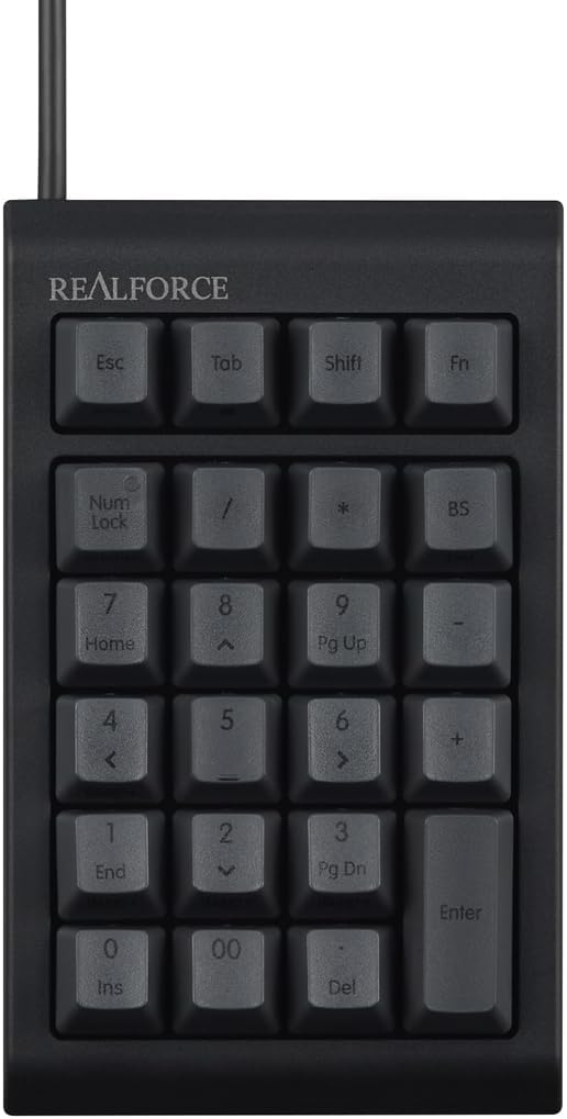 Realforce Topre RT1 Numpad Keyboard (White)