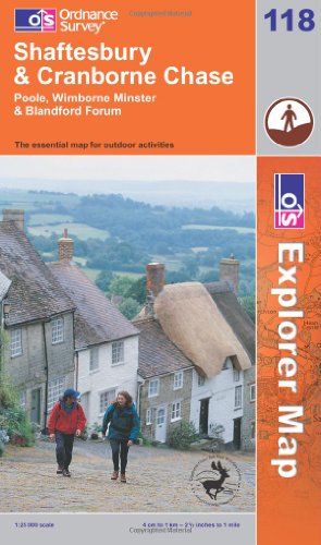 OS Explorer map 118 : Shaftesbury & Cranborne Chase