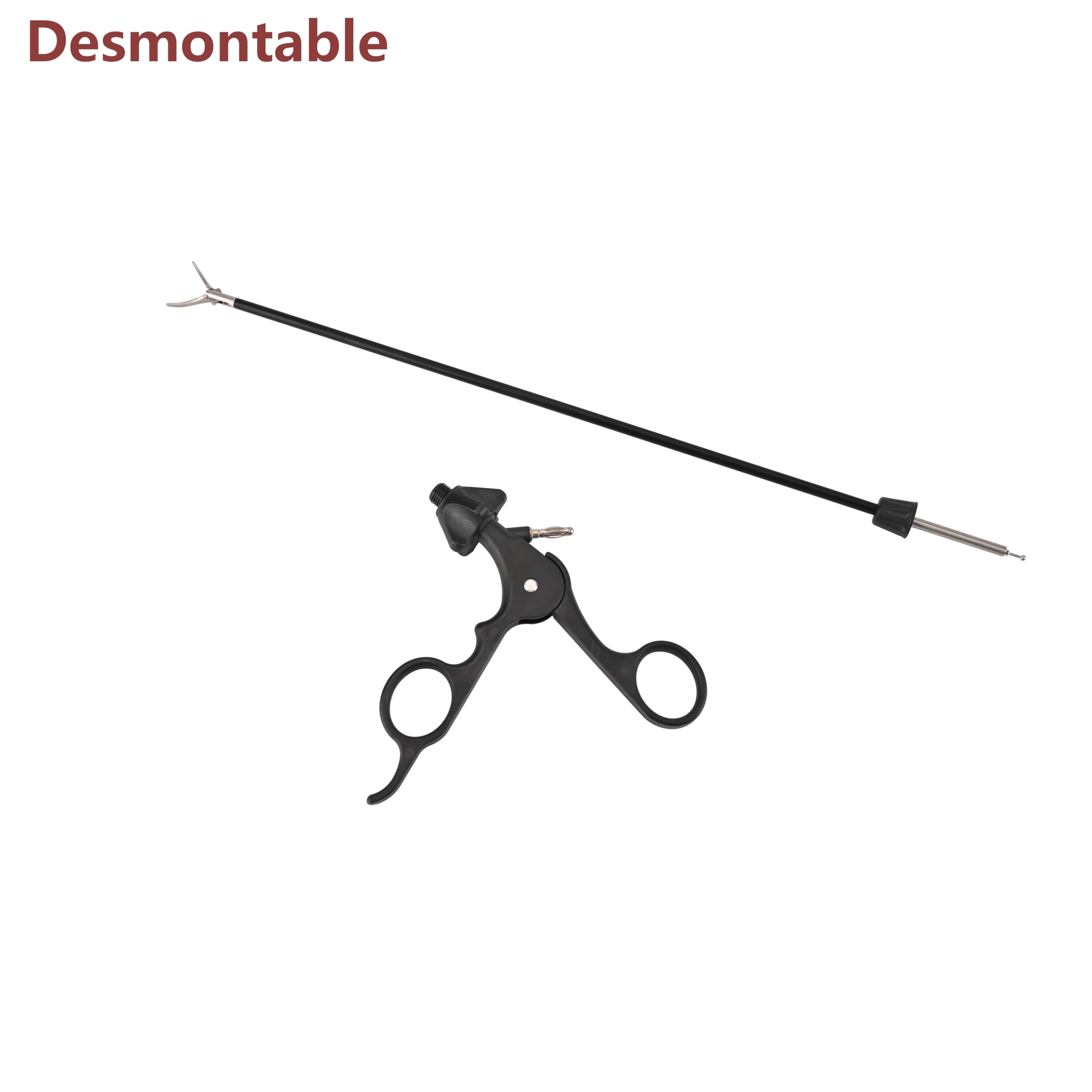 Pinze laparoscopiche Endotrainer Grasper Maryland Forbici porta aghi laparoscopico per allenamento endotrainer (4 pezzi) (tipo A) (tipo Gun)