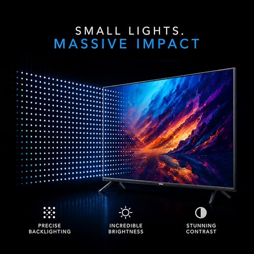 Image of VW 165 cm (65 inches) 4K Ultra HD QLED Smart Mini LED Google TV VW65MINIQ1