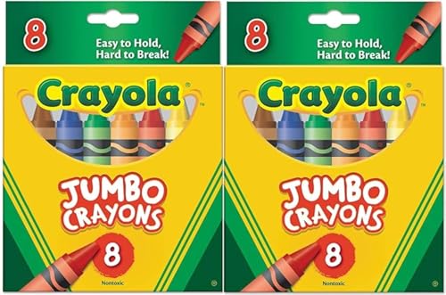 Crayola 52-0389 Crayons Jumbo Pack of 2