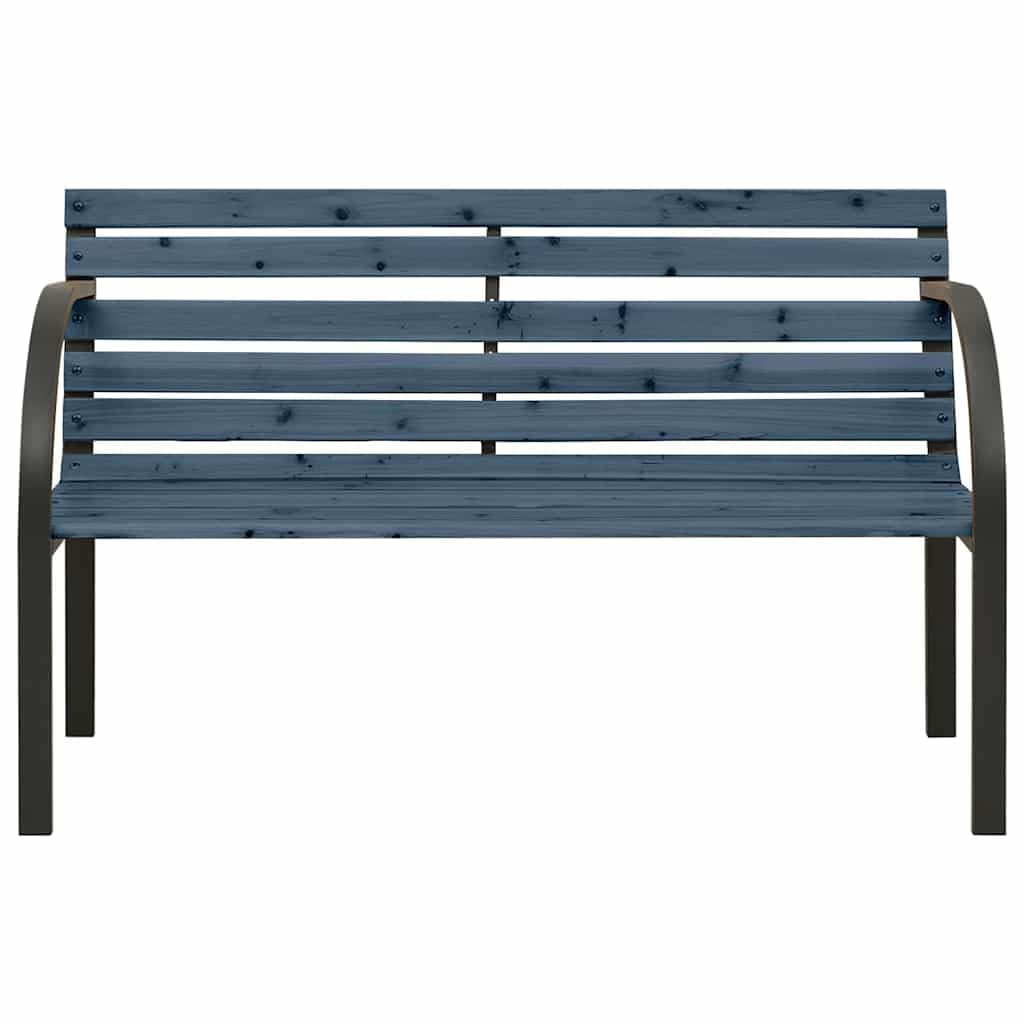 Banc de jardin pour enfants 81 cm en bois de sapin chinois gris