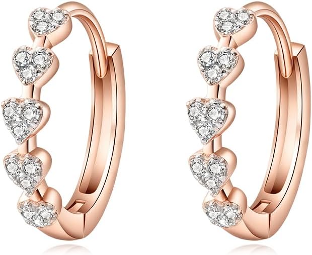 love earrings 999 foot silver needle ear buckle jewelry fashion women trendy party accessories. - Image 5