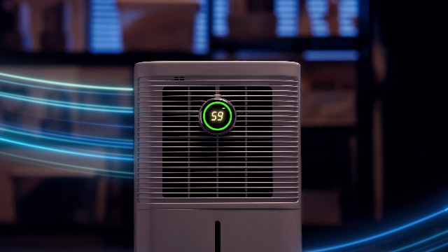 CONOPUPlus Deshumidificateur D Air 16L/jour, Déshumidificateur De Chambre Ultra-silencieux, Contrôle Central Intelligent, Mode AUTO, Indicateur D'humidité, Minuterie 24H, Plus Puissant, Plus Efficace