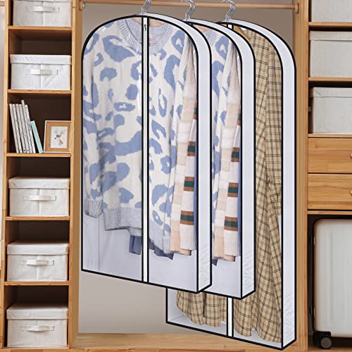 Copertura Abiti Antipolvere 5 Pezzo Trasparente