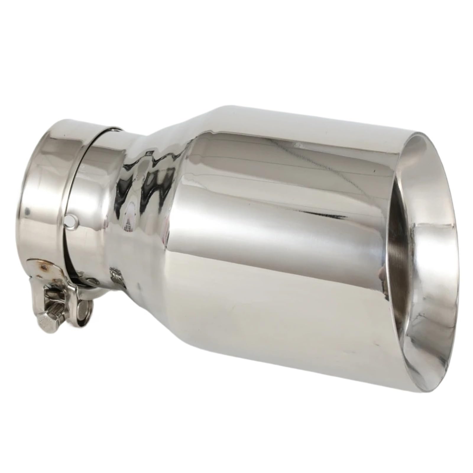 Vehicle Silencer Pasuje do BMW Benz AUDI akcesoriów samochodowych VW Końcówka wydechu/rura tłumika ze stali nierdzewnej Tłumik do Samochodu(IN 51MM OUT 114MM)