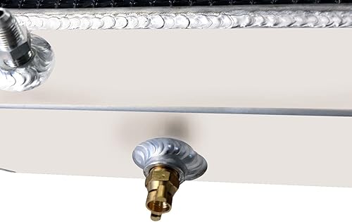 Miniatura 8 de Relé de ventilador de aluminio de 4 filas para Chevy Impala 1958 - Caprice - Belair V8 Engines