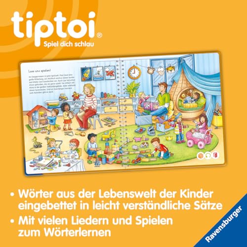 tiptoi® Mein Wörter-Bilderbuch Kindergarten, Buch für Kinder ab 3 Jahre