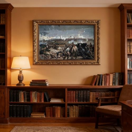 Impression sur toile Vimy Ridge Richard Jack - Décoration murale premium