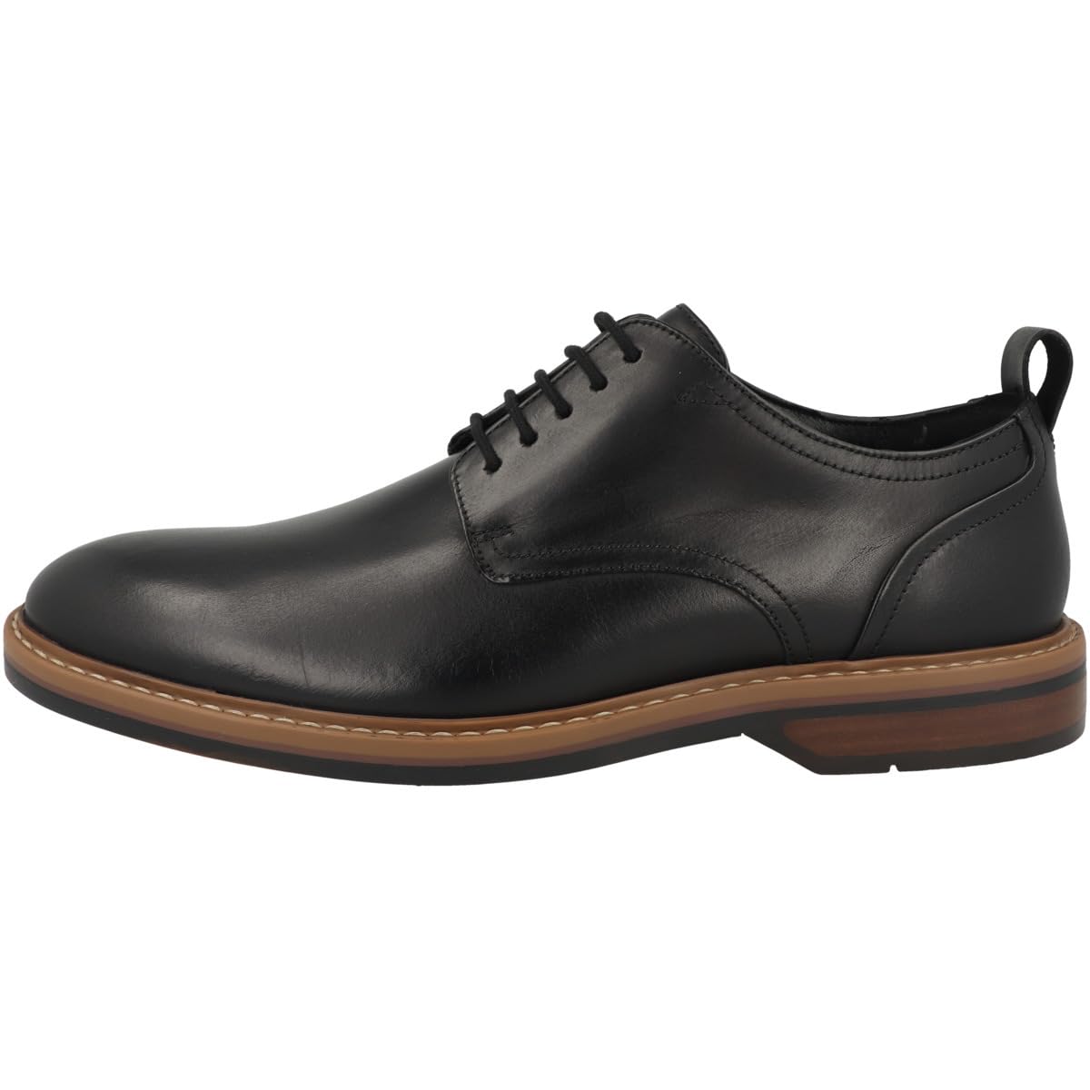 Clarks Aldwin Lace Mens Black Leather, 9