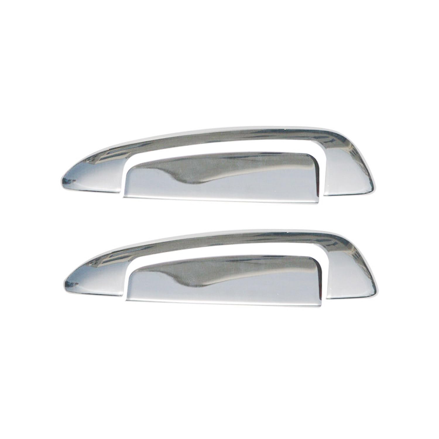 Capuchons de poignée de porte Fiat Punto Evo en acier pour un look urbain chic