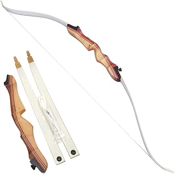 Amazon Co Jp Ameyxgs 白淺 54インチ 18 lbs 初心者のリカーブボウ 伝統弓 木製 弓道練習専用弓 右利きリカーブボウ ロングボウ 狩猟弓 初心者 若者 訓練に適用 アーチェリー弓 ハンティングボウ スポーツ アウトドア